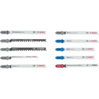 Bosch Accessories 2607012073 Stichsägeblatt Set Multi Material, 10-tlg. 1 St.