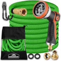 Gardebruk Tuyau d'arrosage vert 15m flexible