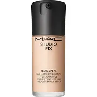 MAC Studio Fix Fluid SPF 15 24HR Matte Foundation + Oil Control fond de teint matifiant SPF 15 teinte N18 30 ml