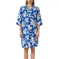 s.Oliver Robe bleu roi / blanc