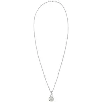 Elli Chaîne 'Mondstein' argent / blanc cassé