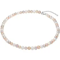 Valero Pearls Chaîne crème / rosé / argent