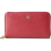 Esquire porte-monnaie Alexandria 69 Zip Around Wallet Red rouge foncé