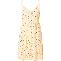 Pieces Robe d’été 'PCEVIE' bleu foncé / jaune clair / rose clair