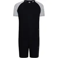 Cr7 - Cristiano Ronaldo Pyjama court gris chiné / noir
