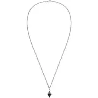 KUZZOI Chaîne 'Geo' noir / argent
