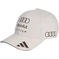Adidas Audi F1 Baseball Cap Unisexe - Casquettes, Blanc - Taille S/M - Poly (Polyester)
