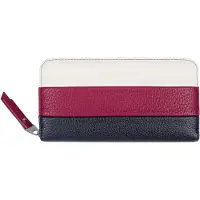 Tom Tailor Porte-monnaies 'Ellen' marine / bordeaux / blanc
