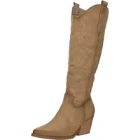 Salinyang Bottes de cowboy kaki