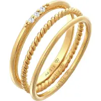 Elli Parure de bijoux or / transparent