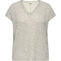 ONLY T-shirt 'CARCarol' gris clair
