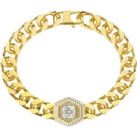 GUESS Bracelet 'Exagon' jaune d'or