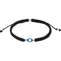 KUZZOI Bracelet bleu / noir / argent