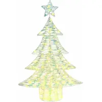 vidaXL Sapin de Noël avec 120 LED Blanc chaud 120 cm PET
