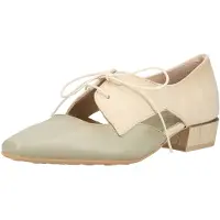 Hispanitas Chaussure à lacets beige / pomme