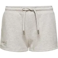 Superdry pour femme. W7110286A Short en coton biologique tricoté avec logo gris Vintage Logo (XL), Casuel, Sport, Le coton biologique, Durab