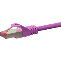 Dsit CAT 6 câble réseau LSOH - S/FTP - 5 mètres - rose