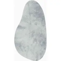 vidaXL Tapis de salon HUARTE Gris 100 x 200 cm Polyester