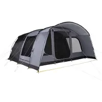 Kampa - Grande tente de camping 4 places - Dawlish 04 Charcoal/Fog/Mist - Gris