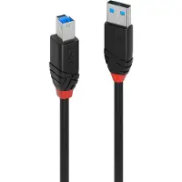 Lindy 43227 câble USB USB 3.2 Gen 1 (3.1 Gen 1) 10 m USB A USB B Noir