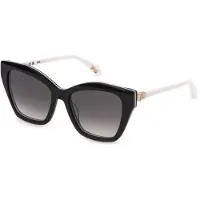 Just cavalli Lunettes de Soleil SJC175 55/18/140 Top nero+bianco+nero Acetato WOMAN SJC175