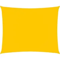 vidaXL Voile de parasol tissu oxford rectangulaire 2,5x3,5 m jaune