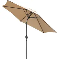 Angel Living Parasol Ø250 cm - Inclinable - Beige