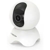 Foscam X5-WB, caméra de sécurité IP, intérieur, filaire et sans fil, CE, RoHS, FCC, WEEE, sur table/banc, blanc