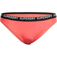 Superdry Elastic Classic Bikini Bottom Rose M Femme