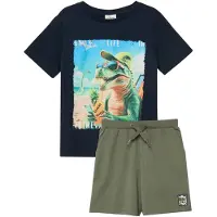 s.Oliver Set bleu marine / bleu ciel / vert / olive