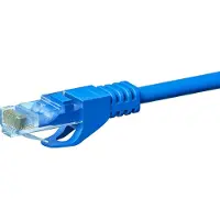 Dsit Câble réseau CAT5e, U/UTP, 5 mètres, bleu, 100% cuivre