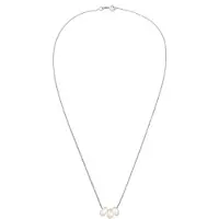 Elli Chaîne argent / blanc