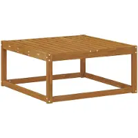 vidaXL Tabouret d'extérieur naturel 79 x 79 x 37 cm