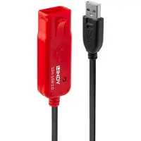 Lindy 42782 câble USB USB 2.0 12 m USB A Noir