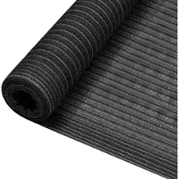 vidaXL Filet brise-vue Anthracite 1,5x50 m PEHD 195 g/m²