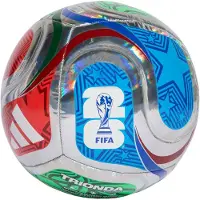 Adidas World Cup Training Foil Trionda Football Ball Multicolore 3