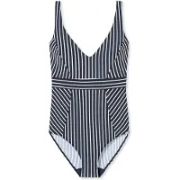 Schiesser Maillot de bain 'Aqua Californian Dream' bleu / blanc