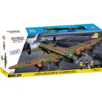 COBI Jeu de cubes à pinces Avro Lancaster Dambusters Executive Edition, avion WW2, 1795 pièces, 5758