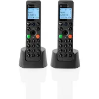 Motorola Dot202 Duo Wireless Landline Phone Clair One Size / EU Plug 220V