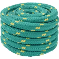 vidaXL Corde de bateau Vert PP