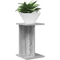 vidaXL Support de Plante Gris Sonoma 25 x 25,5 x 40,5 cm