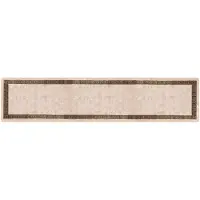 vidaXL Tapis de couloir MARSA Noir 100 x 450 cm Polyester et PVC