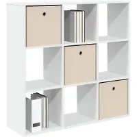 vidaXL , meuble de rangement, blanc, 102 x 31 x 99,5 cm