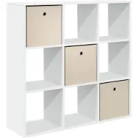 vidaXL Buffet à tiroirs , blanc, 102 x 31 x 99,5 cm