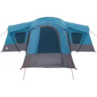 vidaXL Tente familiale pour 14 personnes, couleur bleue