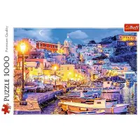Trefl Puzzle L'Île de Procida de Nuit. Italie - 1000 pièces