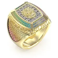 GUESS - JUMR05034JWYGMC62 - Bague - Hommes - Lion King - Taille de la bague 62