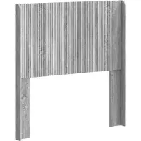 vidaXL Tête de lit, couleur Sonoma, matériau composite en bois