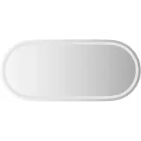 vidaXL Miroir de salle de bain LED 100x45 cm ovale