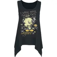 Looney Tunes Top de - Titi - S - 3XL - pour Femme - noir - Taille S
